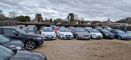 Rear view of Clacton Car Sales dealership